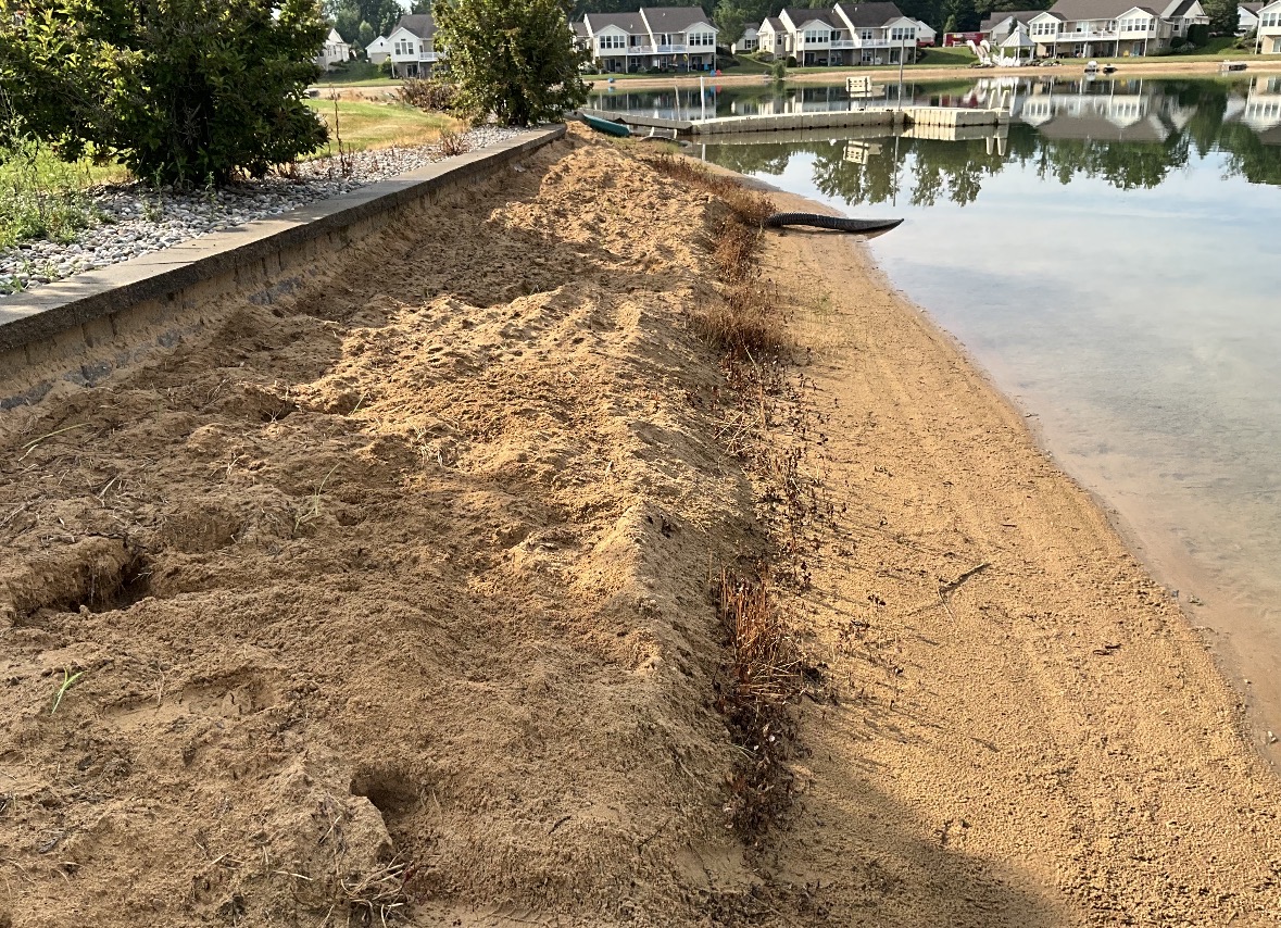 Before - Shoreline Restoration